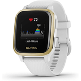 SMARTWATCH GARMIN VENU SQ NFC , PULSIOXÍMETRO ,SEGUIMIENTO DE ACTIVIDAD FISICA ,BLANCO/LIGHT GOLD