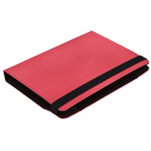 FUNDA TABLET UNIVERSAL 9"-10.1" GRIPCASE + TECLADO  BLUETOOTH ROJA SILVER HT