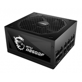 FUENTE DE ALIMENTACION MSI MPG A850GF | 850W | 80+ GOLD | MODULAR