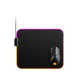 ALFOMBRILLA GAMING STEELSERIES PRISM | TELA | TALLA M | RGB