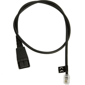 QD CORD STRAIGHT RJ11 PLUG