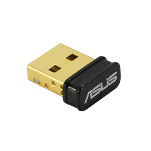 TARJETA DE RED WIRELESS ASUS USB-N10 NANO B1,USB 2.0,802.11N,150MBPS,MINI,NEGRO