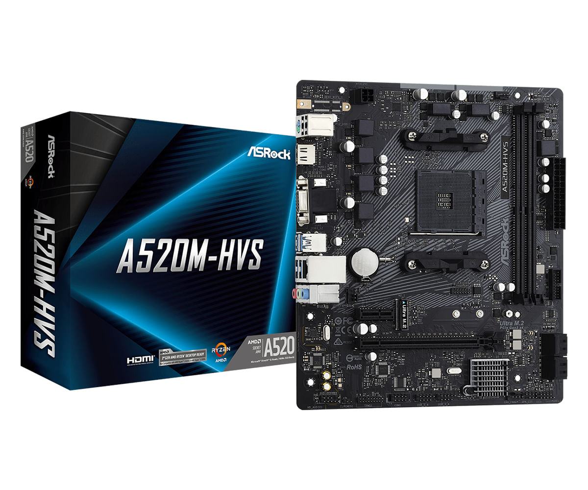 Asrock a520m hvs совместимость