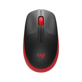 RATON LOGITECH INALAMBRICO M190 ROJO