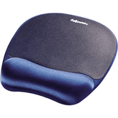 ALFOMBRILLA FELLOWES REPOSAMUÑECAS ESPUMA MEMORY FOAM ZAFIRO 9172801