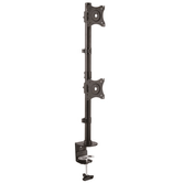 BASE DE SOPORTE VERTICAL VESA AJUSTABLE PARA DOS MONITORES DE HASTA 27PULGADAS