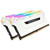 MEMORIA KIT 16 GB (2X8 GB) DDR4 3200 CORSAIR VENGEANCE PRO RGB CL16 BLANCO