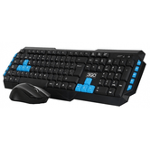 COMBO TECLADO/RATON 3GO DRILE INALAMBRICO NEGRO