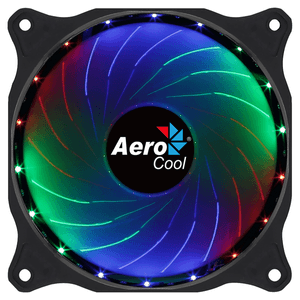 AEROCOOL VENTILADOR COSMO12  FRGB, 12CM FIXED RGB