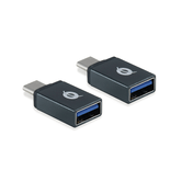 ADAPTADOR USB-C 3.1 MACHO A  USB 3.0 TIPO A HEMBRA OTG 5GB/S PACK 2 UDS