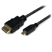 Cable HDMI de alta velocidad con Ethernet 50cm - HDMI a Micro HDMI -
