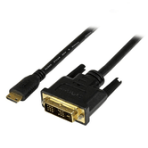 1m Mini HDMI to DVI-D Cable - M/M