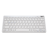 iggual Teclado Bluetooth Slim TKL-BT plata