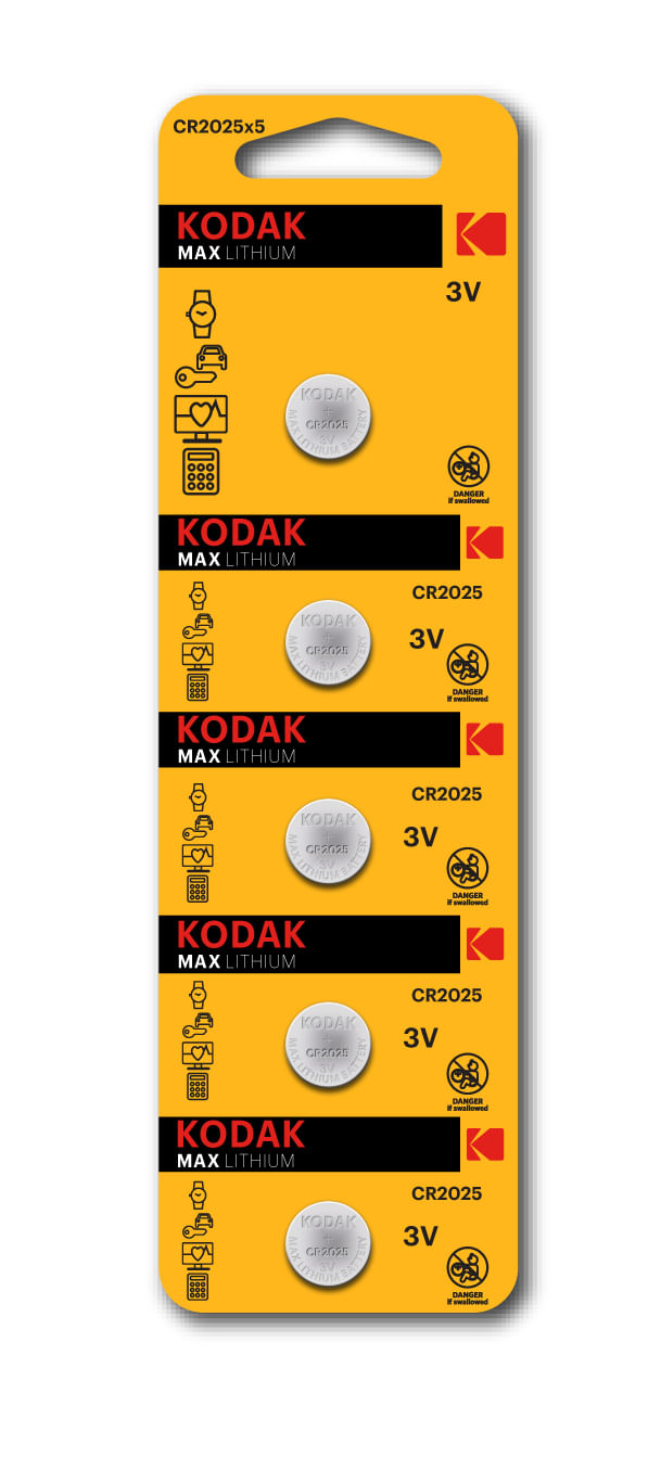 Pila KODAK CR2016 CR2025 CR2032 - Max Lithium Battery 3V - Blister