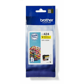 LC424Y YELLOW INK CARTRIDGE - SINGLE PACK. PRINTS ABOUT 750 PA