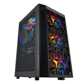 CAJA MARS GAMING MCMESH | MICRO ATX | 3x FAN RGB | NEGRO