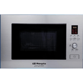 HORNO MICROONDAS INTEGRABLE ORBEGOZO MIG 2330 INOX 23 LITROS CON GRILL INOX