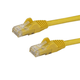 CABLE RED 0.5M AMARILLO CAT6 ETHERNET GIGABIT SIN ENGANCH ES