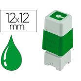 SELLO TINTA STAMP GREEN 12 X 12 MM UNITARIO PR1212G
