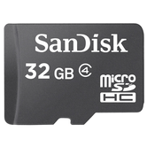 MEMORIA 32 GB MICRO SDHC SANDISK CLASE 4