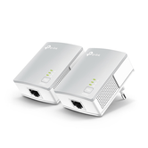 KIT 2 ADAPTADOR DE HOMEPLUG ETHERNET TP-LINK TL-PA4010KIT 500MBPS