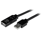 Cable 15m Extension Alargador USB 2.0 Activo Amplificado - Macho a Hem