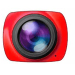 VIDEOCAMARA-DEPORTIVA-BILLOW-XS360PROR-1080P-SUMERGIBLE-360º-ROJO
