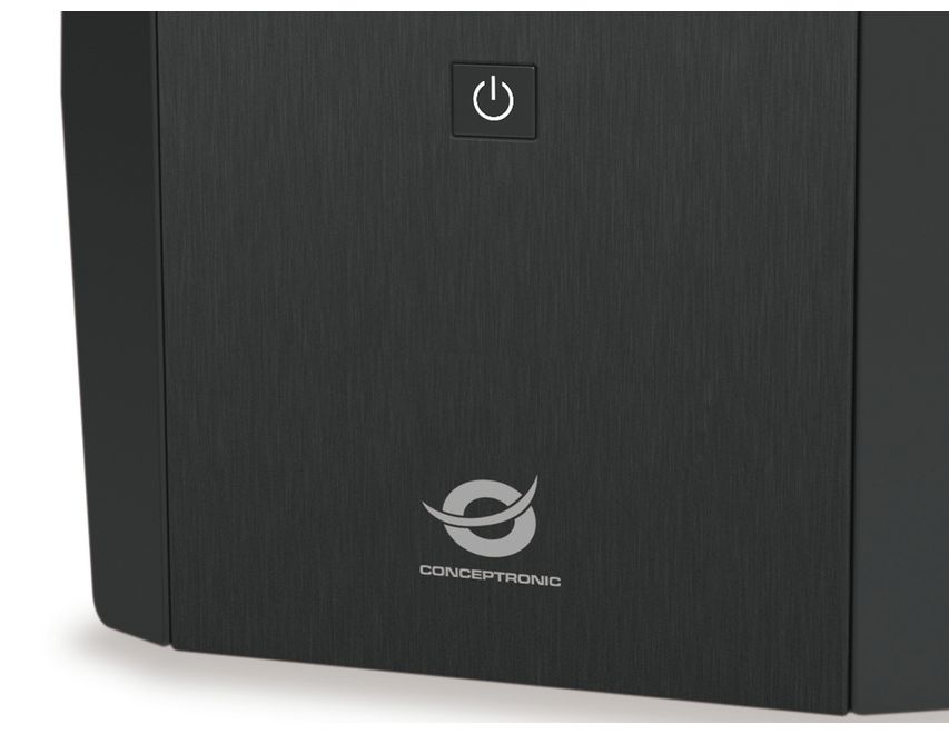 SAI 1200VA CONCEPTRONIC 720W 2 SHUCKO + 3 IEC PROTECCION PUERTO LAN