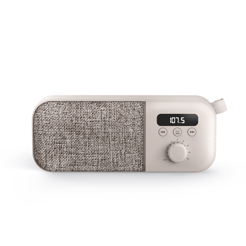 FABRIC BOX RADIO CREAM