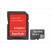 SD CARD MICRO 32GB SDHC WITH ADAPT ER