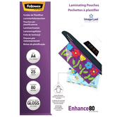 Pack 25 Fundas de Plastificar A4 80 mic