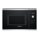 HORNO MICROONDAS INTEGRABLE BOSCH BEL554MS0 25 LITROS CON GRILL CRISTAL NEGRO