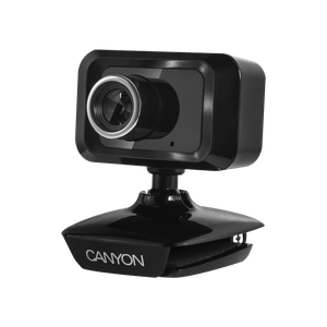 CANYON Webcam 1.3 megapixeles  USB2.0 giratoria de 360  Microfono grabacion de video Windows y Mac OS CNE-CWC1
