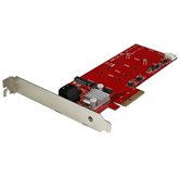 TARJETA PCI EXPRESS CONTROLADOR 2X SSD NGFF M.2 2X SATA I II