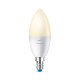 BOMBILLA WIZ WHITE VELA | 40W | E14 | 27K |  BT & WI-FI