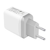 CARGADOR LEOTEC SMARTPHONE CARGA RAPIDA Type C Blanco