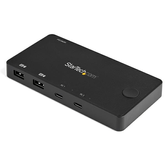 SWITCH CONMUTADOR KVM USB TIPO C 2 PUERTOS HDMI - USB TYPE C