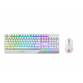 TECLADO + RATON MSI VIGOR GK30 COMBO WHITE