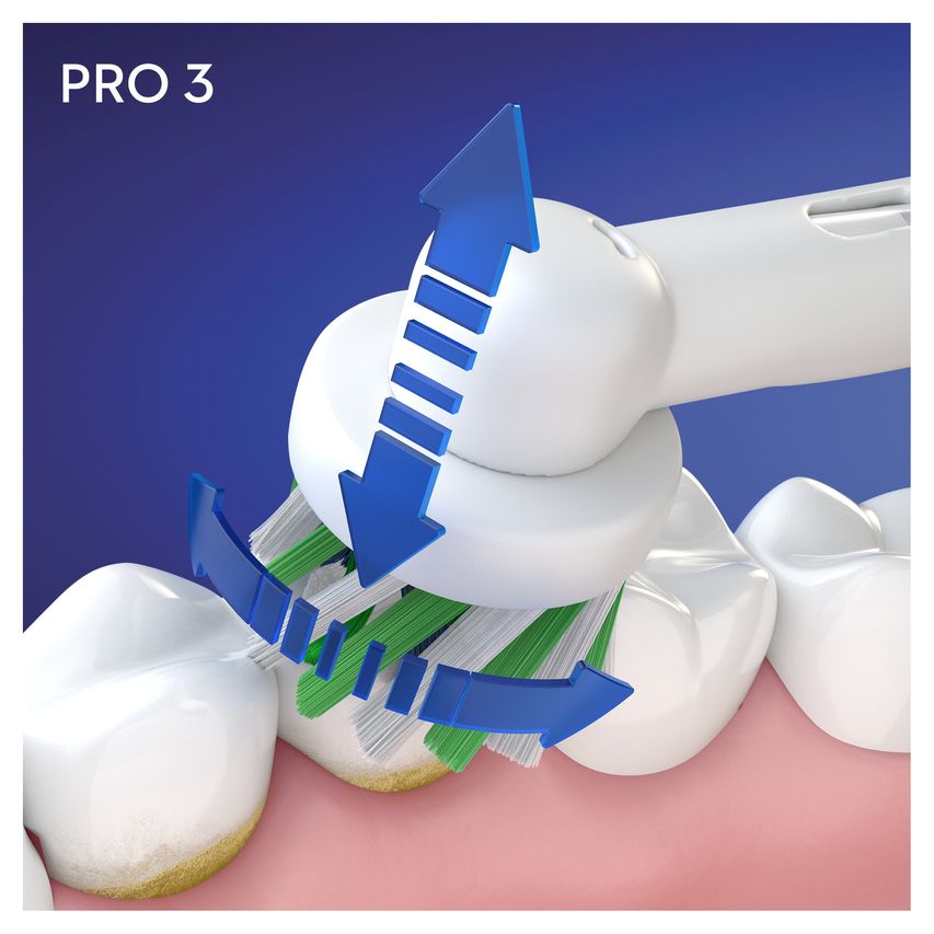 ORAL-B PRO3 3700 CEPILLO ELECTRICO AZUL