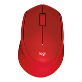 RATON LOGITECH M330 SILENT PLUS ROJO