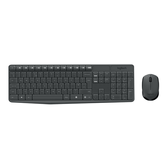 MK235 Wireless KBD+Mouse Grey US INTL