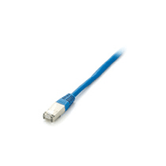 LATIGUILLO APANTALLADO S/FTP CATEGORIA 6 HF 0.5M COLOR AZUL EQUIP 605537