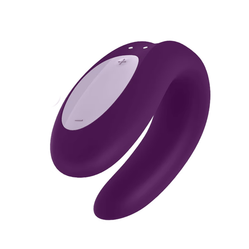 SATISFYER DOUBLE JOY VIOLET BLUETOOTH AN