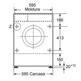 LAVADORA SECADORA INTEGRABLE BALAY 3TW773B 7/4 KG 1200 RPM E