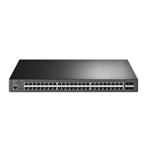 48-PORT GIGABIT L2+ MGD SWITCH WITH 4 10GE SFP+ SLO TS