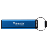 64GB IRONKEY KEYPAD 200 AES-256 ENCRYP FIPS 140-3 LVL 3(PENDIN G)
