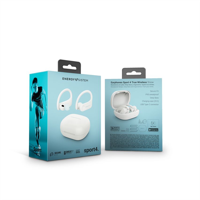 SISTEM EARPHONES SPORT 4 TW SNOW