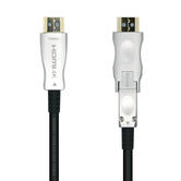 Aisens Cable Hdmi tipo-a estandar macho a Hdmi tipo-d micro V2.0 AOC desmontable premium alta velocidad negro