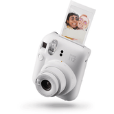 CAMARA DE FOTOS COMPACTA FUJIFILM INSTAX MINI 12 CLAY WHITE