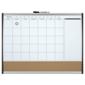 QUARTET Magnetic calendar dryerase board